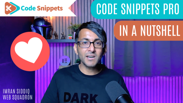 Code Snippets Pro - In a nutshell