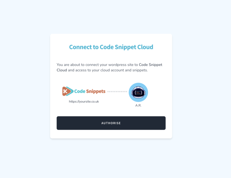 Code Snippets Cloud set-up guide - Code Snippets
