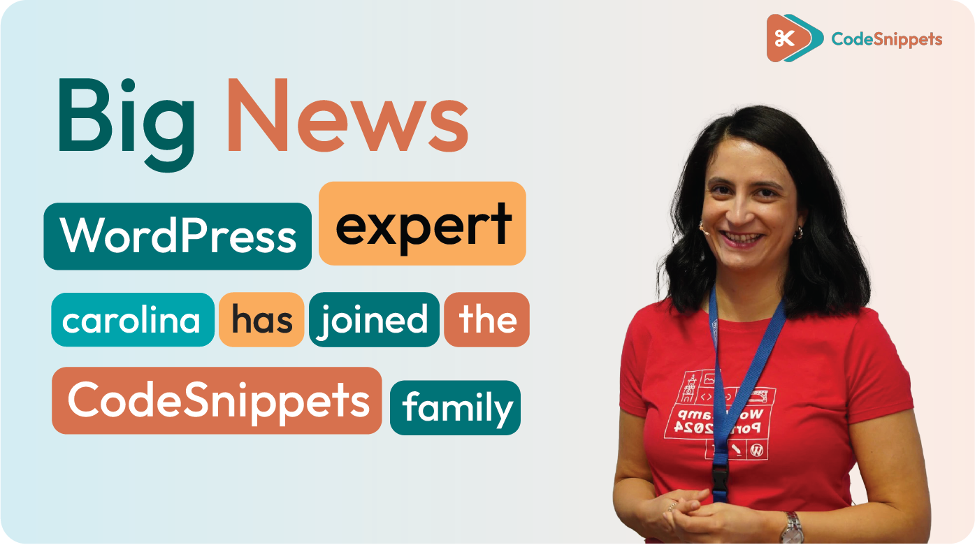 Welcome to the team, Carolina!