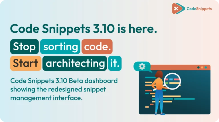 Code Snippets 3.10 Beta: Blueprints and a Pro Overhaul